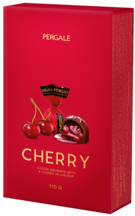 PERGALE CHERRY 170g višňe v čokoláde