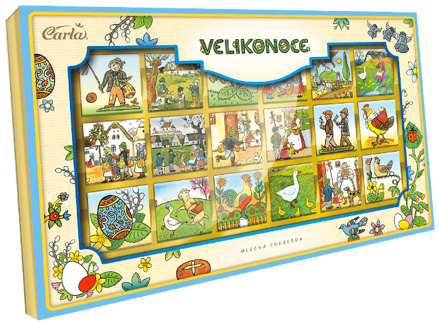 VEĽKÁ NOC / LADA 90g mliečne čokoládky