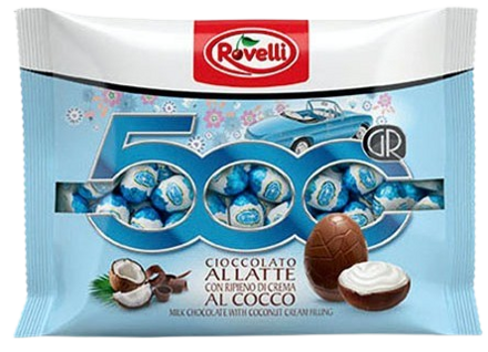 ROVELLI FIAT 500g čokoládové vajíčka