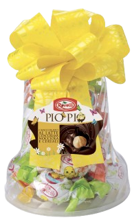 ROVELLI ZVONČEK 165g lieskovoorieškové vajíčka (plast)