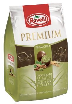 ROVELLI PREMIUM 205g pistáciové bonbóny