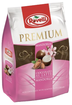 ROVELLI PREMIUM 205g mandlové bonbóny