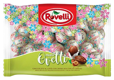 ROVELLI MAXI 350g čokoládové vajíčka