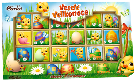 VELKÁ NOC  90g mliečne čokoládky