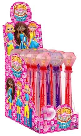 BUBBLE PARFUME 5g bublifuk s cukríkmi (Balenie:12ks 1ks=1,20eur)