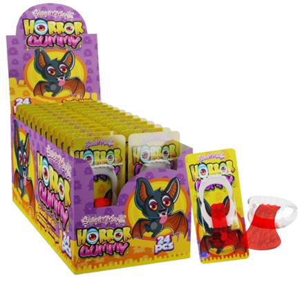 HORROR GUMMY 5g hračka s želé (Balenie:24ks 1ks od 0,15eur)