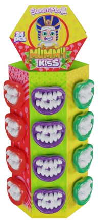 MUMMY KISS 4,5g lízatko s hračkou (Balenie:24ks 1ks od 0.55eur)