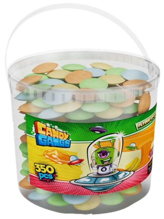 CANDY GANGS UFO 1g cukrovinka (Balenie:350ks 1ks od 0,05eur)