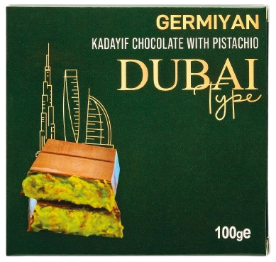 GERMIYAN 100g dubajská čokoláda 
