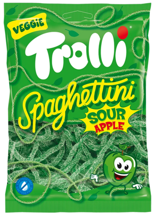 TROLLI SPAGHETTINI 100g jablkové želé