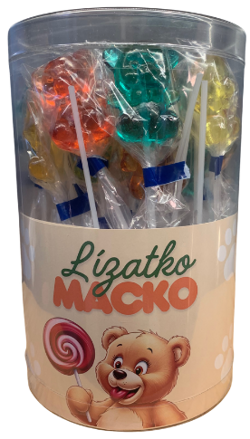 MACKO 20g ovocné lízatko (Balenie:38ks 1ks od 0,25eur)