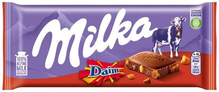MILKA DAIM 100g mliečna čokoláda