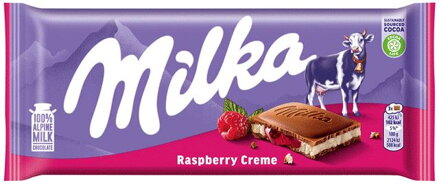 MILKA RASBERRY 100g malinová čokoláda