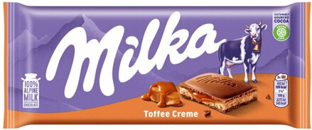 MILKA TOFFEE 100g karamelová čokoláda