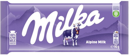 MILKA ALPEN MILK 90g mliečna čokoláda