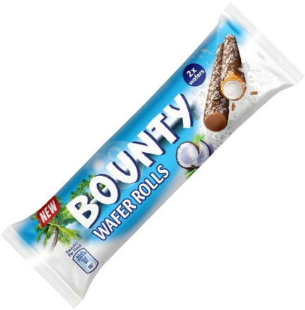 BOUNTY ROLLS 22,5g kokosové trubičky