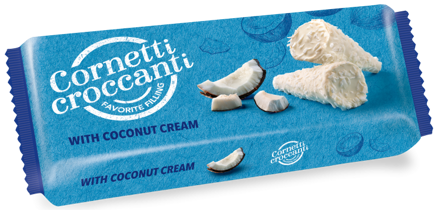 CORNETTO COCONUT 112g kokosové kornútky