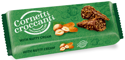 CORNETTO NUTTI 112g lieskovo-orieškové kornútky
