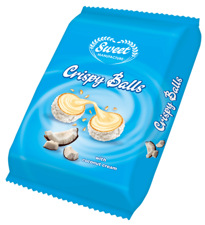 CRISPY BALLS COCONUT 200g kokosové guličky