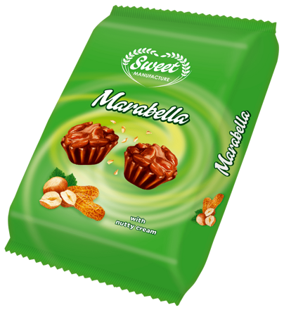 MARABELLA 200g orieškové košíky