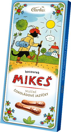 CARLA MIKEŠ 50g čokoládové jazýčky