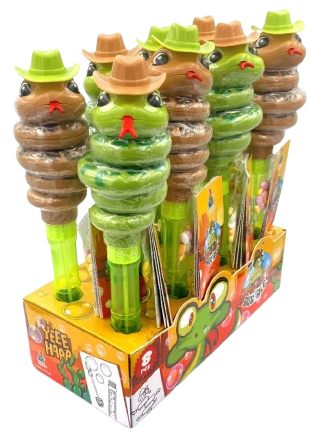 SNAKE BUBBLE 5g bublifuk s cukríkmi (Balenie:8ks 1ks od 1,35eur)