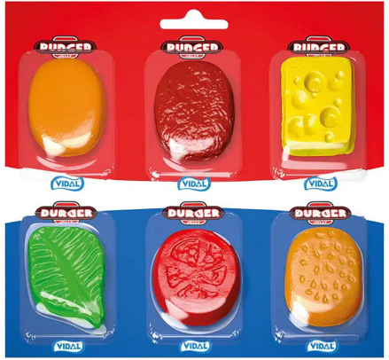 BURGER JELLY 66g ovocné želé