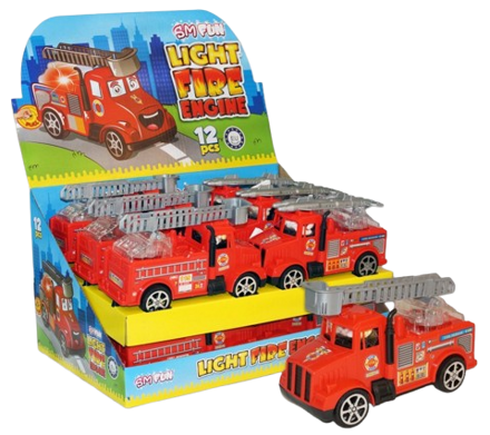 FIRE ENGINE 5g hračka+cukríky (Balenie:12ks 1ks=1,65eur)