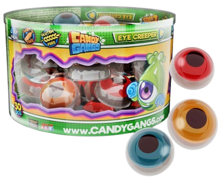 CANDY GANGS EYE CREEPER 7g želé (Balenie:50ks 1ks od 0,13eur)
