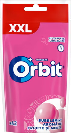 ORBIT BUBBLEMINT 58g ovocné žuvačky