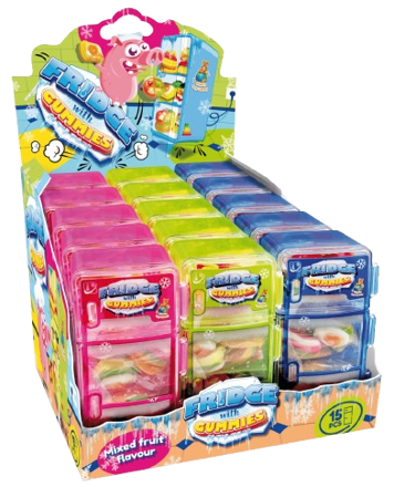 FRIDGE WITH GUMMIES 40g želé cukrovinka (Balenie:15ks 1ks od 0,90eur)