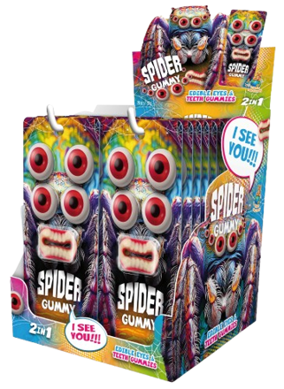 SPIDER GUMMY 20g želé cukrovinky (Balenie:20ks 1ks od 0,42eur)