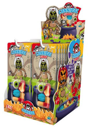 CANNIBAL GUMMY 22g želé cukrovinky (Balenie:20ks 1ks od 0,45eur)