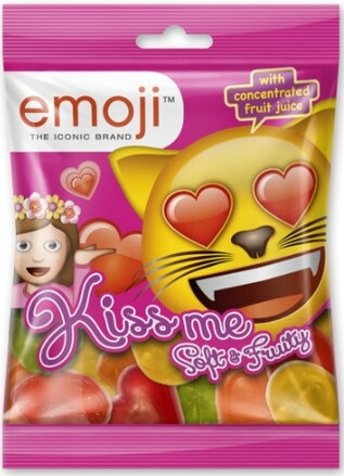 EMOJI SOFT & FRUITY 175g želé cukríky