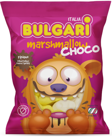 BULGARI CHOCO 150g marshmallow cukríky