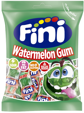 WATRMELON GUM 75g melónové žuvačky