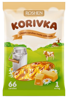 ROSEN KORIVKA 1kg karamelové cukríky
