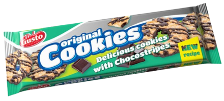 MULINO COOKIES 100g kakaové s polevou