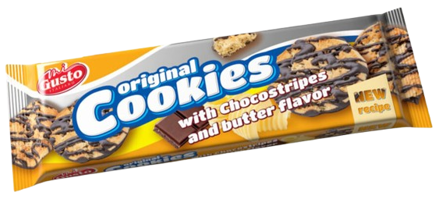 MULINO COOKIES 100g maslové s poleveou