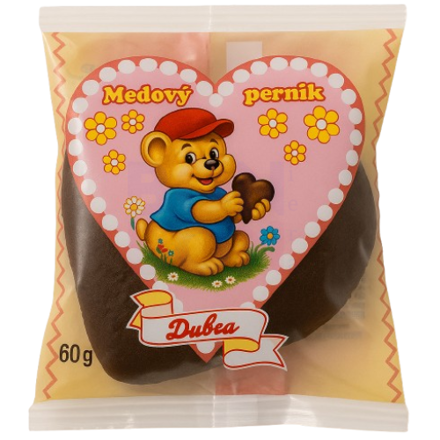 DUBEA SRDIEČKO 60g medový perník
