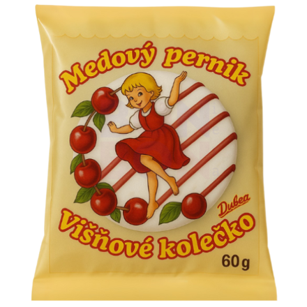 DUBEA KOLIEČKO 60g medový perník