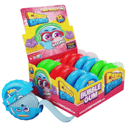 CANDY GANGS BIG ROLLY 40g žuvačky (Balenie:12ks 1ks od 0,49eur)