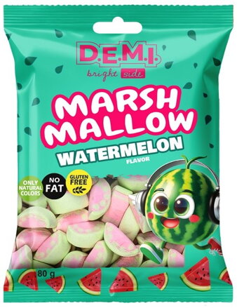 MARSHMALLOW WATERMELON 80g cukríky