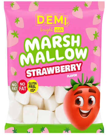 MARSHMALLOW STRAWBERRY 80g cukríky