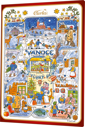ADVENTNÝ KALENDÁR (LADA) 75g mliečna čokoláda