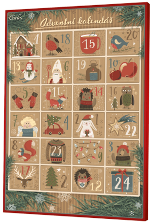 ADVENTNÝ KALENDÁR (Carla) 50g mliečna čokoláda