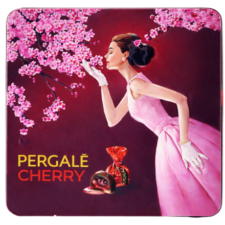 PERGALE CHERRY 355g višňový dezert (plech)