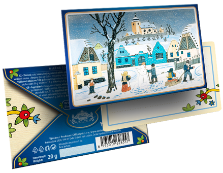 VIANOCE LADA 20g mliečna čokoláda