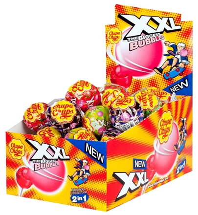 CHUPA CHUPS XXL 29g lízatka (Balenie:25ks 1ks=0,55eur)