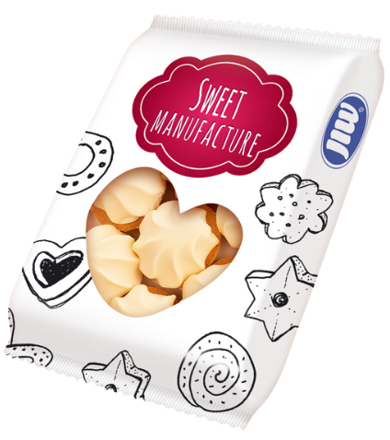 SWEET MANUFACTURE 200g smotanové pusinky